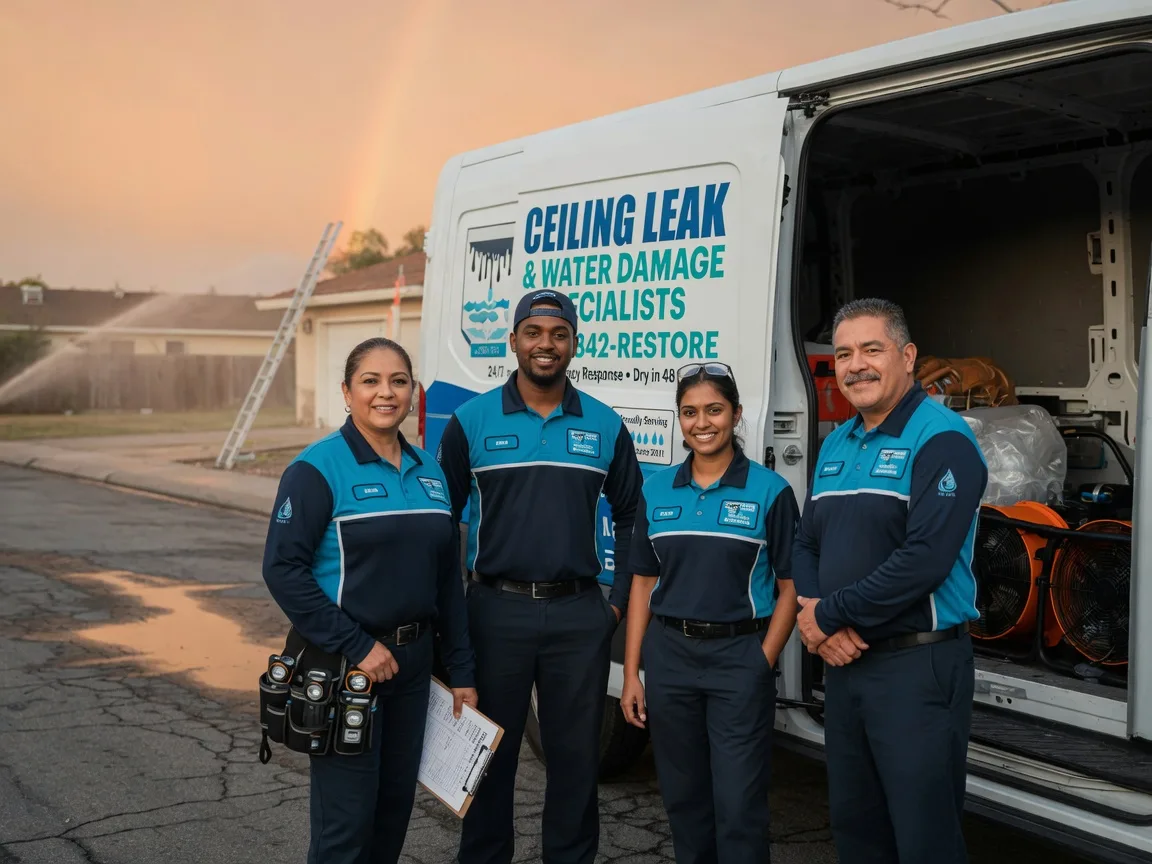 Ceiling Leak Cleanup company in Afton, TX